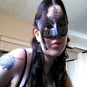 girl with mask