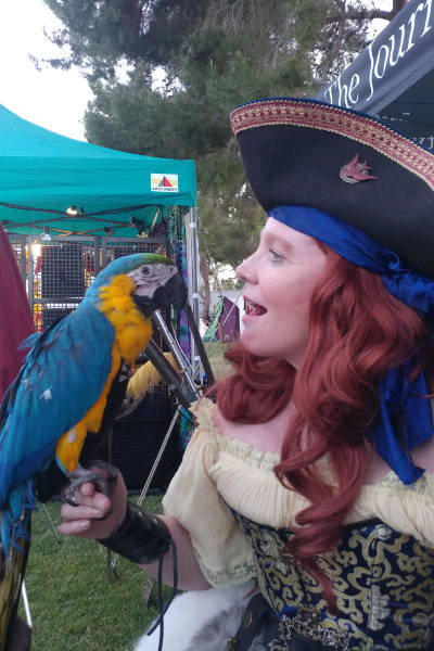 Pirate lady with Ronin