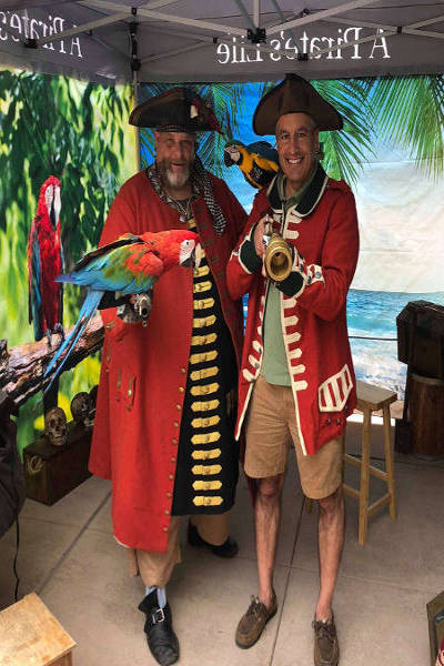 cap and Governor Brian Sandoval dressed up